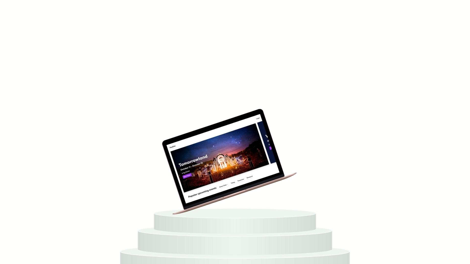 Event Website - Festive